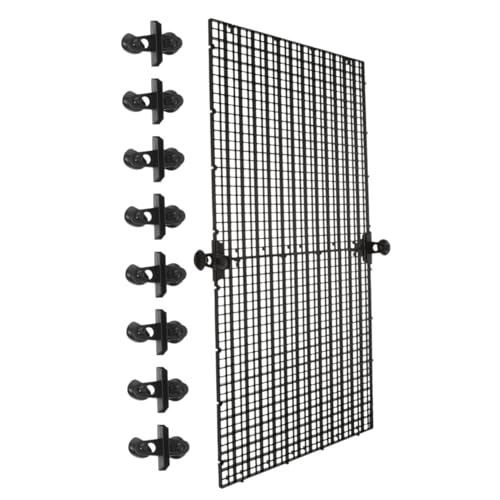 COSMEVIVI 1 セット 魚 タンク カバー 魚 タンク 仕切り 大型 水槽 仕切り グリッド プラスチック グリッド パネル 水槽 仕切り フローティング 植物 魚 タンク 水槽 仕切り 水槽