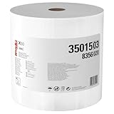 WypAll 35015 X50 Cloths, Jumbo Roll, 9 4/5 x 13 2/5, White, 1100/Roll