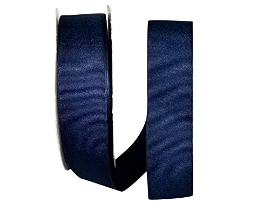 Reliant Ribbon 4900-055-09K Grosgrain Style Ribbon, 1-1/2 Inch X 50 Yards, Navy