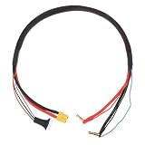 icharger x8 Lunghezza totale : 61 cm, dotato di interfaccia XT60 e design con spina a banana da 4 mm/5 mm.