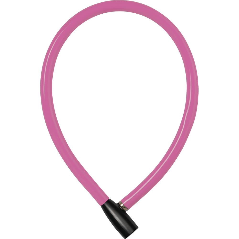 ABUS Kabelschloss 3406K - 55 mm langes Stahlkabel mit Kunststoffummantelung - Fahrradschloss mit ABUS-Sicherheitslevel 1- Sortiert ( Blau, orange, Rot, Rosa, Grau oder Grün)