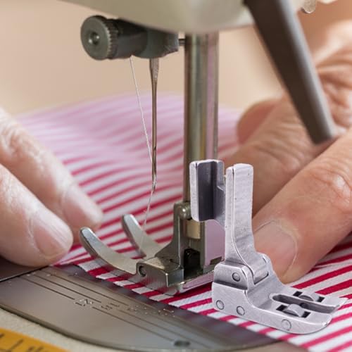 Pies prensatelas con rodillo industrial para máquinas de coser, 2 piezas miniatura 6
