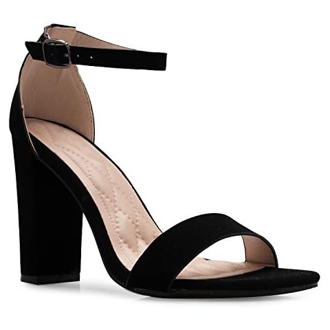 Olivia K Women's D'Orsay Ankle Strap Heels Cover