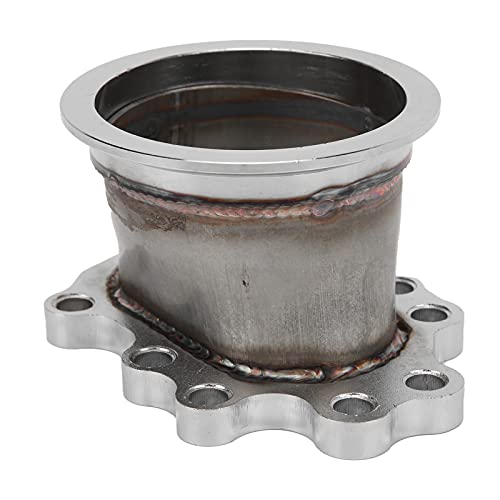 Brida adaptador turbo de acero inoxidable con 8 tornillos para Garrett GT25 T28 6