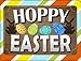 Hoppy Easter Novelty Mini Metal Parking Sign PM-1482