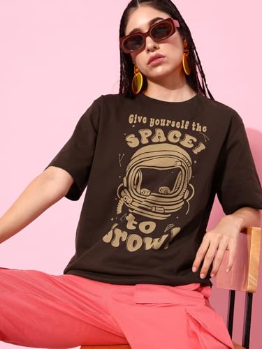 Image of Dillinger Blue Graphic Oversized T-Shirt