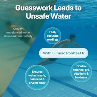 Palintest Lumiso Pooltest 6 - Digital Photometer Water Tester - pH Meter & Ch...