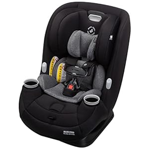 Maxi-Cosi Pria Max All-in-One Convertible Car Seat, Essential Black – Pure COSI