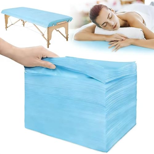 Drap de lit jetable contre les taches d'huile et d'encre sur table de soin