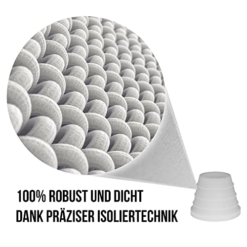 LUNA Premium Shisha & Wasserpfeife Tonkopf | inkl. Universal Kopfdichtung | Qualitative Handarbeit Optimal für Tradi und… – Bild 7