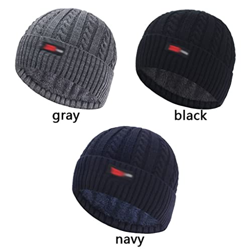 Bonnet de velours épais et fourrure fluide pour femme haut de gamme - 4