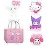 HonFHena 4Pcs Cartoon Charms for Bogg Bag, Cute Bogg Bag Accessories, Insert Simply Southern Totes Accessories for Women Totes