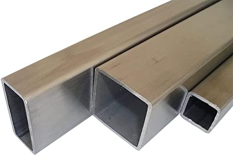 B&T Stahl Vierkantrohr 70x70x3mm - 2000mm Länge ST37 Schwarz Roh