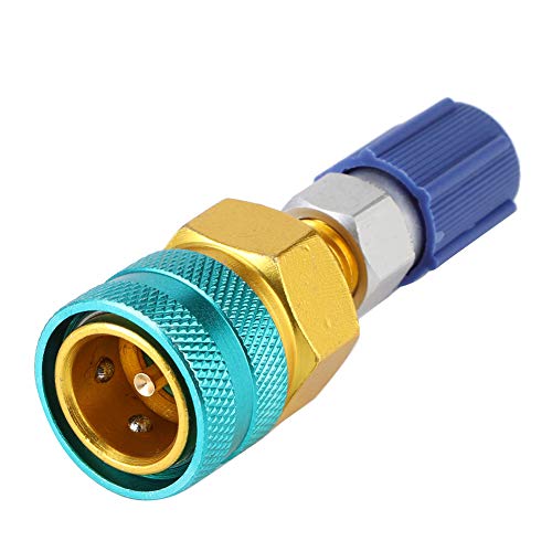 Conector universal para líquido refrigerante fluorado, compatible con R1234YF para automóvil, accesorio de conexión rápida QC1234L miniatura 2