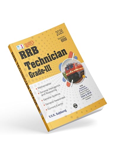 Image of SURA`S RRB Technician Grade-III Exam Book Guide in English Medium - Updated Edition 2026