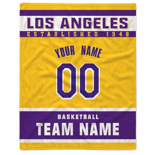 KnetiCored Los Angeles Throw Blanket Custom Various Sizes