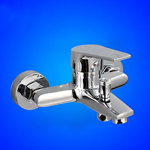 Copper main bathtub hot and cold faucet single shower bathtub shower mixer faucet