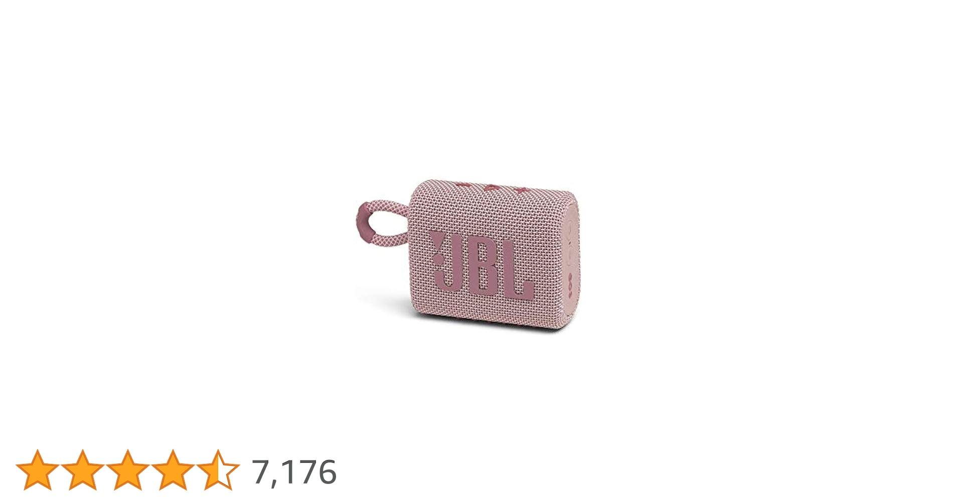 JBL GO3 ワイヤレススピーカー ブラック ピンク 3個セット JBL Go 3 | ポータブル ウォータープルーフ スピーカー