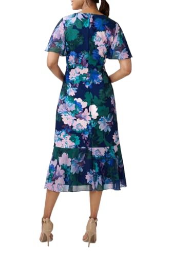 Image of Adrianna Papell Women's Floral Print Button Dress