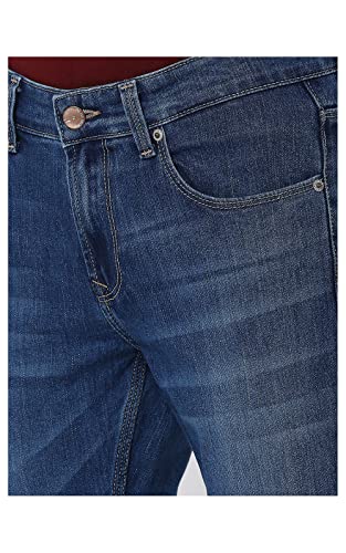 Image of Spykar Men's Skinny Fit Low-Rise Casual Jeans