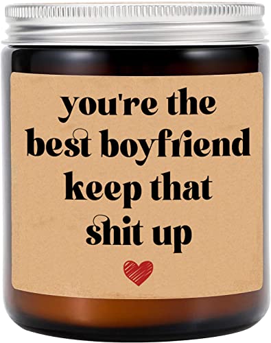 You're The Best Boyfriend - Boyfriend Gift - Birthday Gift - Christmas Gift - Funny Candle - Gift Idea - Hanukkah Gift - Cute Candle