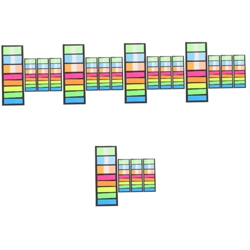 Page autocollants onglets index multicolores pour le bureau et l'école