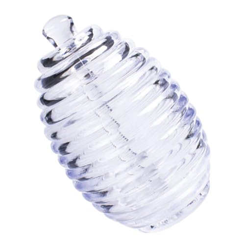 Cabilock 1Set Transparent Honey Storage Canister with Stirring Rod for Home Bakery Cafe Stylish and Functional Juice Jar for Dry Food Preservation Honey