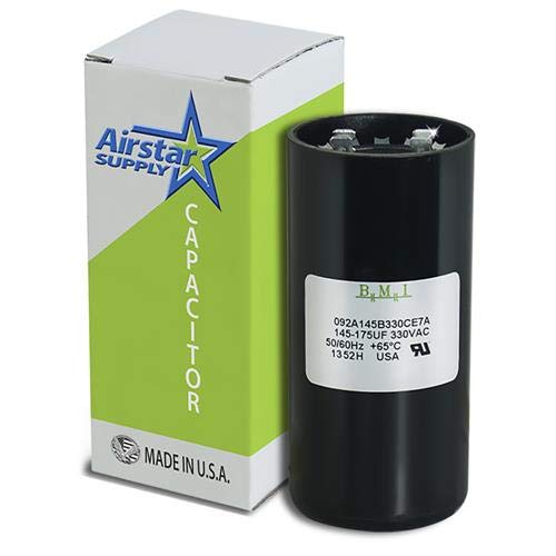 145-174 uF x 330 VAC - BMI Start Capacitor # 092A145B330CE7A - Made in The USA