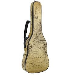 Hondank Housse de transport étanche pour guitare avec bandoulière réglable pour aquarelle perroquets fleurs tropicales… - Les Beatles, Paul McCartney, John Lennon, RIngo Starr, George Harrison