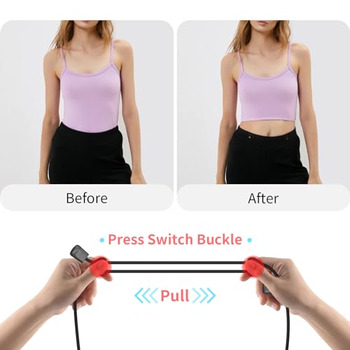 2PCS Adjustable Crop & Tuck Band for Women - Shirt Stays Belt3