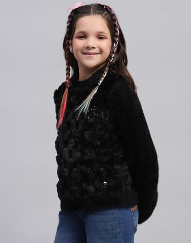 Image of Monte Carlo Girls Printed Round Neck Full Sleeve Sweatshirt (523063583)