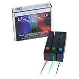 Light Blox - LED Color Mixing Educational Kit for Grades 2-8 (Red Green Blue 3-Pack) - Transforms into Ray Box - Reflection and Refraction Optics Experiments for Kids