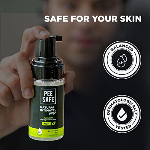 Pee Safe Natural Intimate Wash for Men 100ml - Image 4