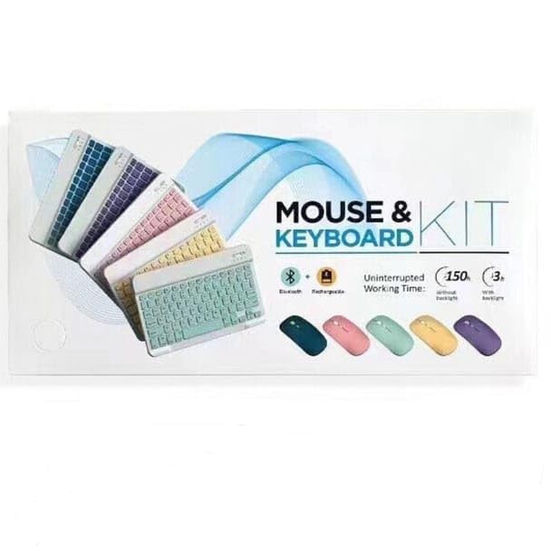 Generic Wireless Mouse and Keyboard Kit, Bluetooth 5.1 - Image 1
