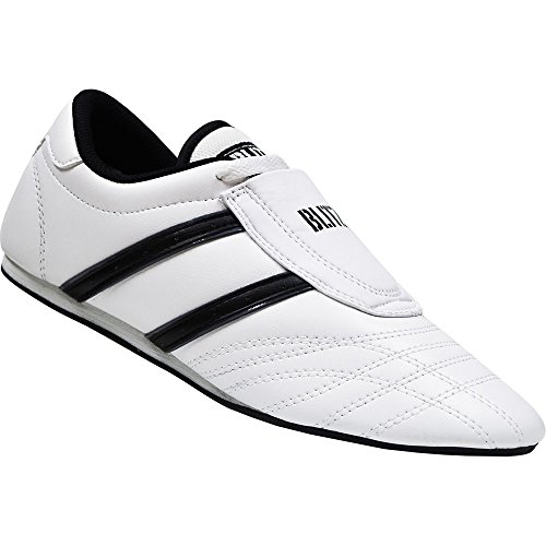 Blitz Martial Arts, Zapatillas de Entrenamiento Unisex, Unisex, Zapatillas de Entrenamiento, 12807, Blanco y Negro, 9 UK