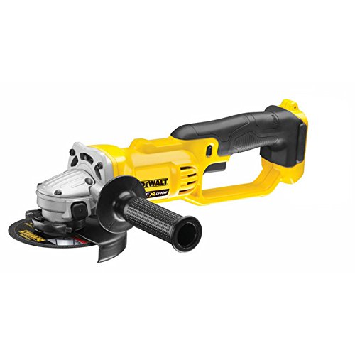 DeWalt DCG412NT Hoekslijper, krachtige slijpmachine met trillingsarme transmissie, voor het schuren, zelfs op moeilijk bereikbare plaatsen, 1 x slijper 18 V, zwart, geel - Afbeelding 6