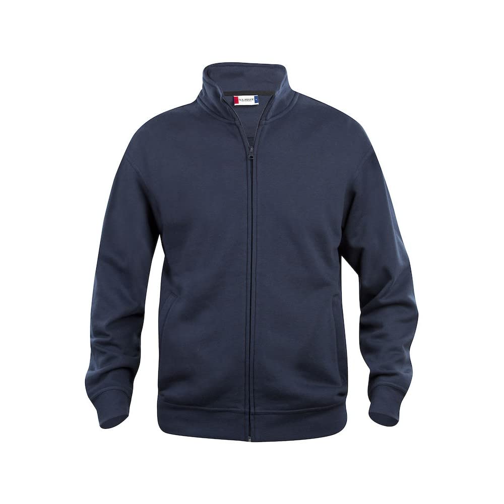 CliQue Mens Full Zip Jacket (M) (Dark Navy)