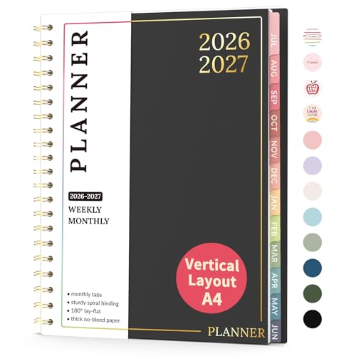 Forvencer Teacher Planner 2026-2027, Academic Year Jul 2026 - Jun 2027, A4