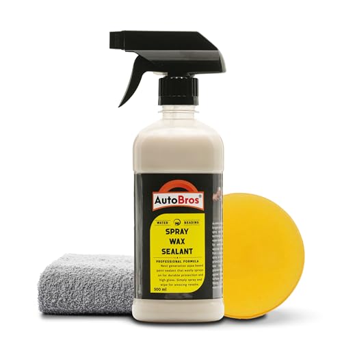 Image of Auto Bros Spray Wax Sealant 500ml - High Gloss | Easy to Apply | Superior Water Beading |