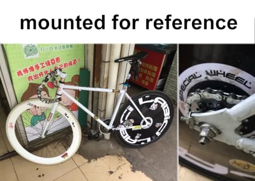 L-faster 16T Fixed Gear for Bicycle Disc Brake Mount Bolts-Fixed Chain Wheel 6 Screw Disc Hub Convert to Fix Gear Single Speed Fixed Cog