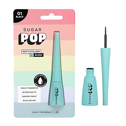 SUGAR-POP-Matte-Finish-Eyeliner-Rich-Intense-Colour-Smudge-proof-Water-resistant-Quick-drying-Easy-precise-application-l-Lasts-up-to-10-Hours-for-Women-01-Black