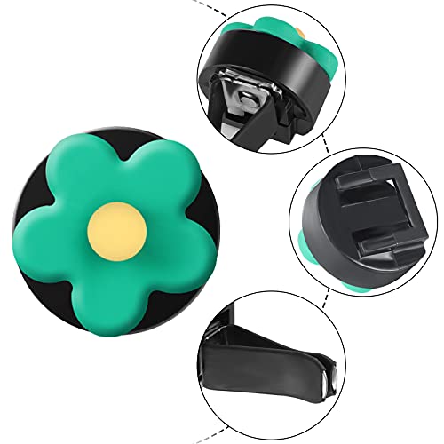 Image of Frienda 8 Pieces Daisy Flower Air Freshener Cute Flower Car Clips Air Vent Clip Car Accessories Interior Decor for Women Girls Charm Colorful Air Vent Decorations(Classic Colors)