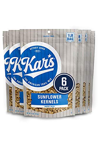 Kar's Nuts Sunflower Kernels Snacks - Roasted And Lightly Salted - 16 Ounce Resealable Pouch (Pack Of 6) #TOP14