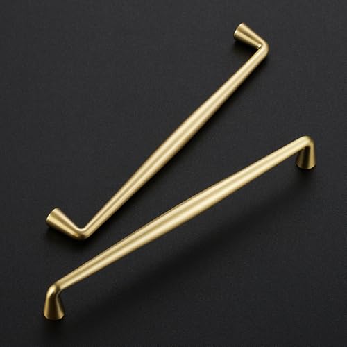 Image of Ravinte 30 Pack 7-1 /2 Inch Brushed Gold Kitchen Cabinet Handles Solid Zinc Alloy Cabinet Pulls Cupboard Hardware Drawer Handles