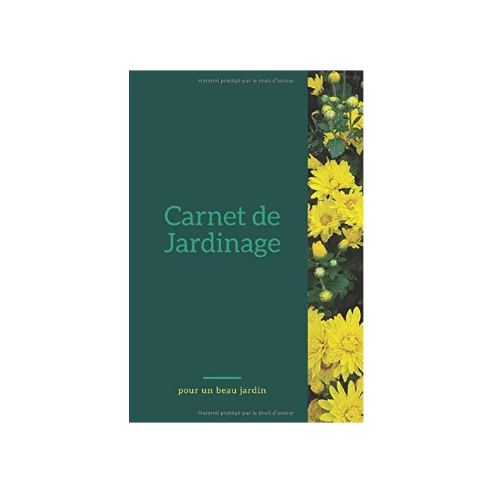 Journal De Jardinier - Carnet Bullet Journal Pour Noter Plantations, Croquis Et Semis - Organiseur Jardin