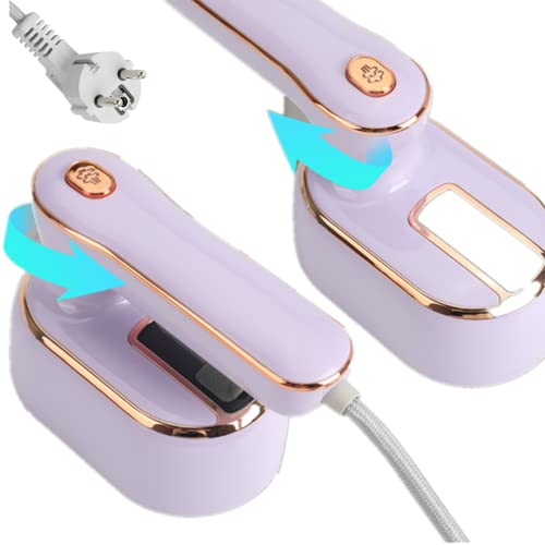 Dampfbügeleisen Mini, 1000 W Mini Tragbares Dampfbügeleisen Bügeleisen...