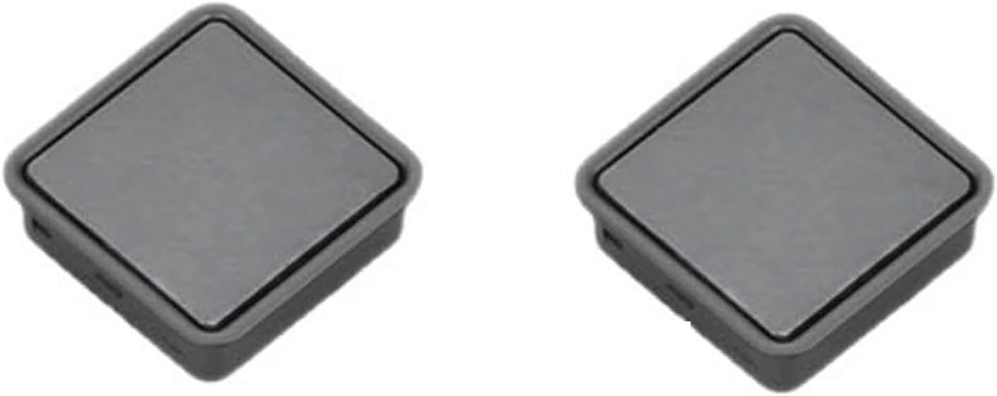 Tnbccxn Gray Cabinet Handles, Concealed Handles, Recessed Finger Pulls,2 Pcs(,Lengths 44Cm)