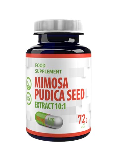 Hepatica Mimosa Pudica Seed 5,000mg | 10:1 Extract (500mg) | 120 Vegan Capsules | High Strength Gut Cleanse & Digestive Support | 3rd Party Lab Tested Hepatica Mimosa Pudica Seed 5,000mg | 10:1 Extract (500mg) | 120 Vegan Capsules | High Strength Gut Cleanse & Digestive Support | 3rd Party Lab Tested