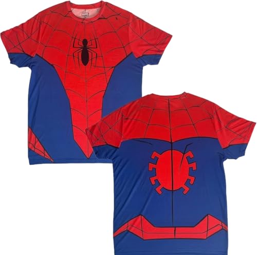 T-shirt Spider-Man Cosplay Marvel vêtement de déguisement adulte