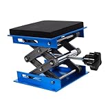 KONTONTY Support de Aluminium avec Plateforme Antidérapante Élévateur Ciseaux de Laboratoi...